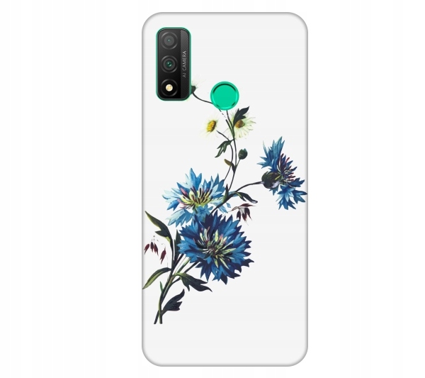 

Etui na telefon Huawei P Smart 2020 Kwiat niebiesk