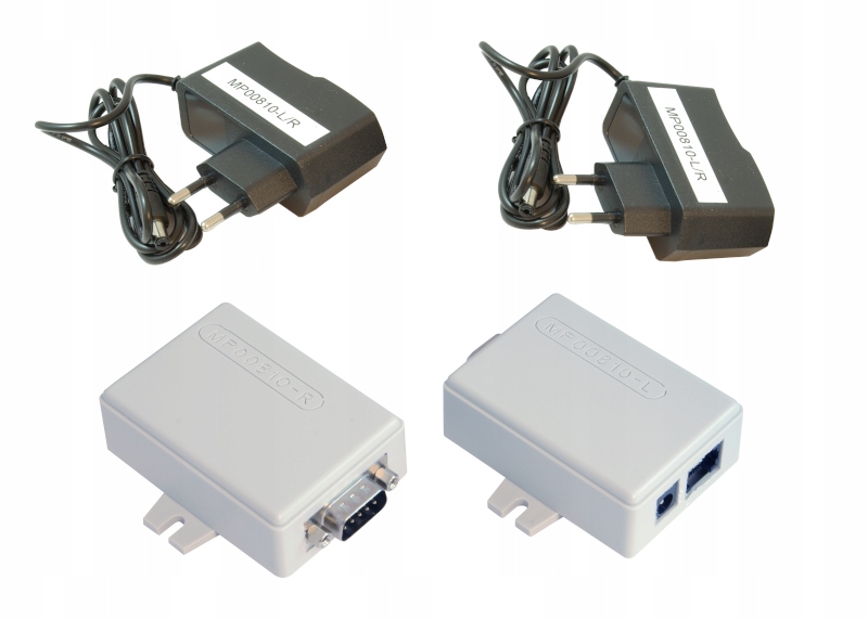 [MP] PRZEDŁUŻACZ PORTU SZEREGOWEGO RS232 DO 1,5KM, IZOLACJA GALWANICZNA