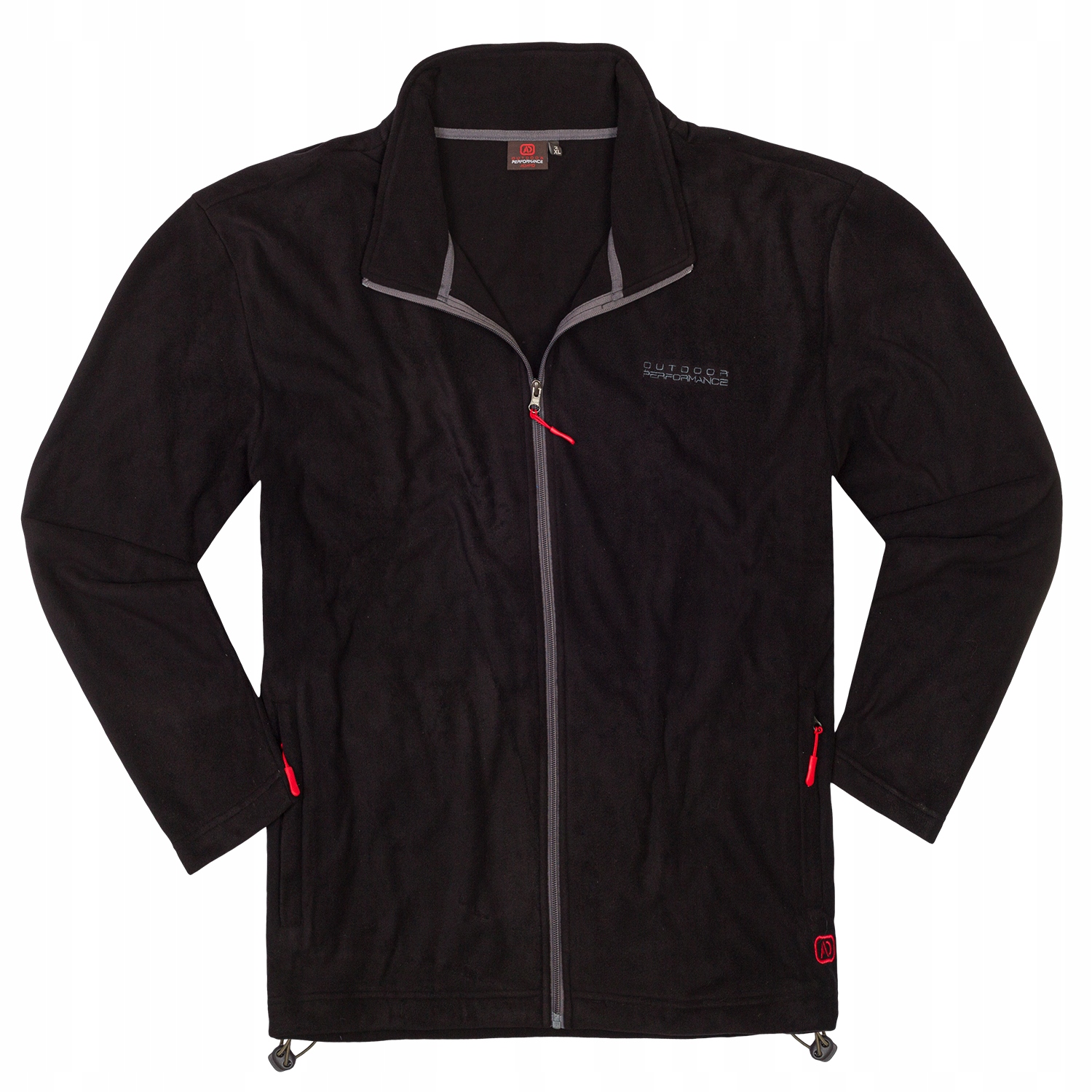 Adamo Polar Rozepínací Mikina Velké Velikosti 4XL