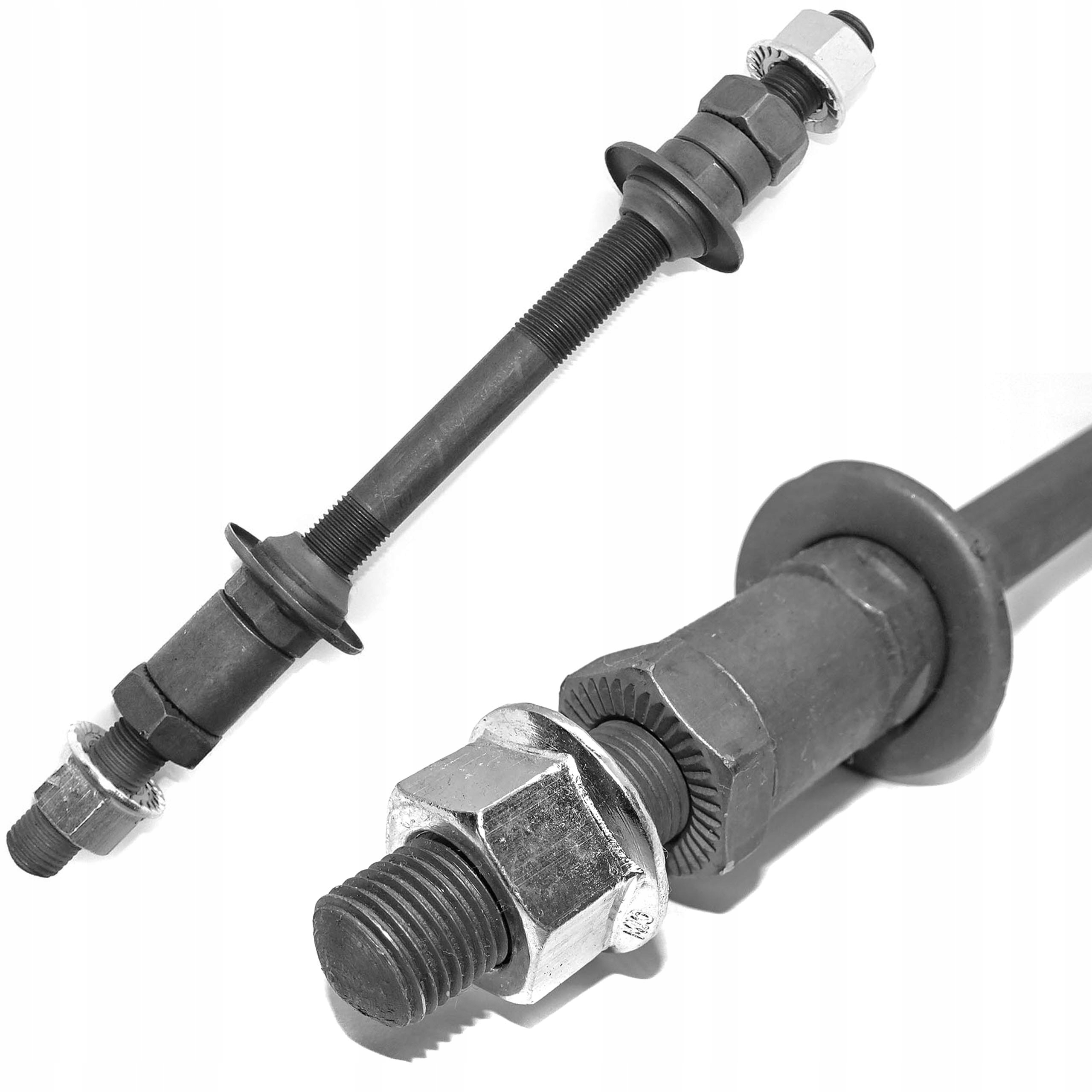 JOYTECH 734 OŚ PIASTY TYŁ ROWEROWEJ TYLNEJ NA WOLNOBIEG M10x185mm CrMo