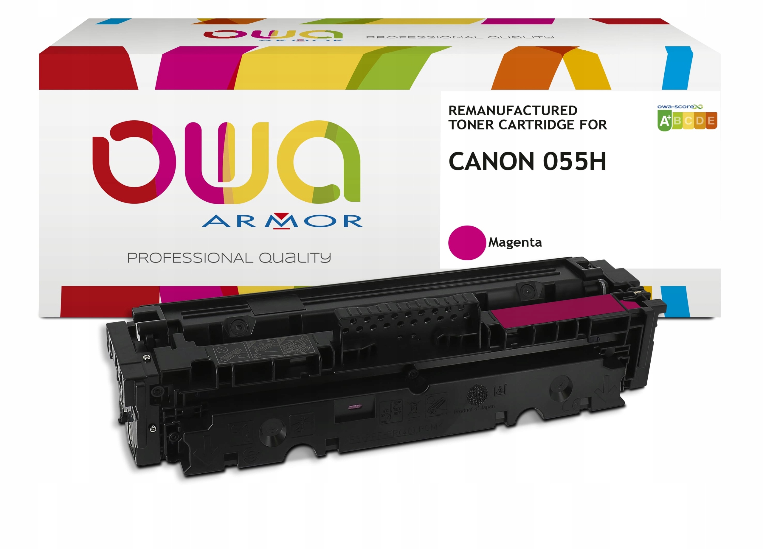 Owa Armor toner kompatibilný s Canon CRG-055H M, 5900st, červená/ magenta…