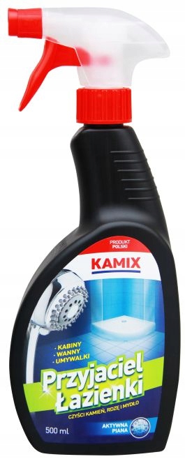KAMIX ŁAZIENKA do czyszczenia KABIN PRYSZNICOWYCH