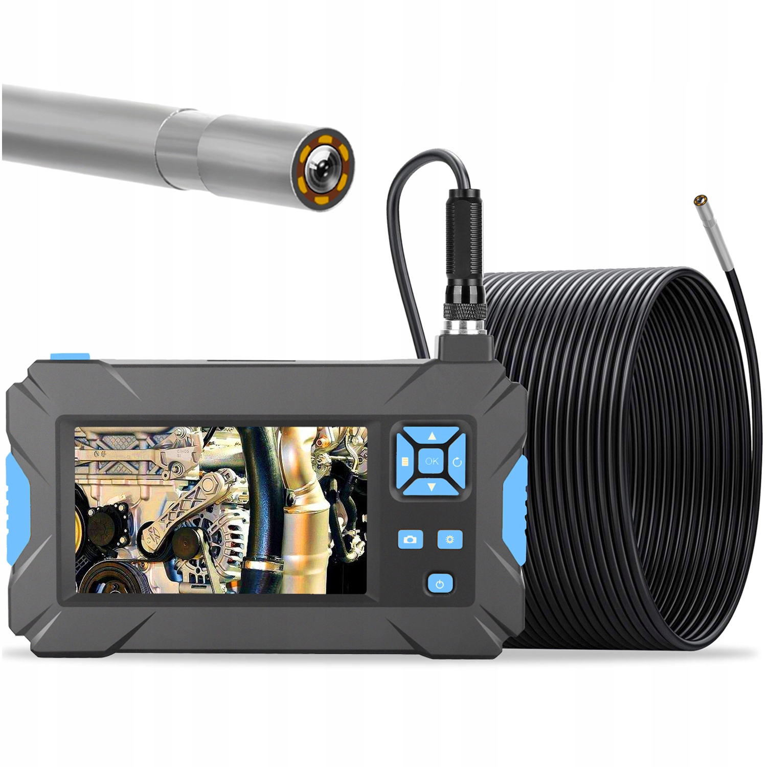 

Kamera Inspekcyjna Endoskop Full Hd 3.9mm 6LED 10m