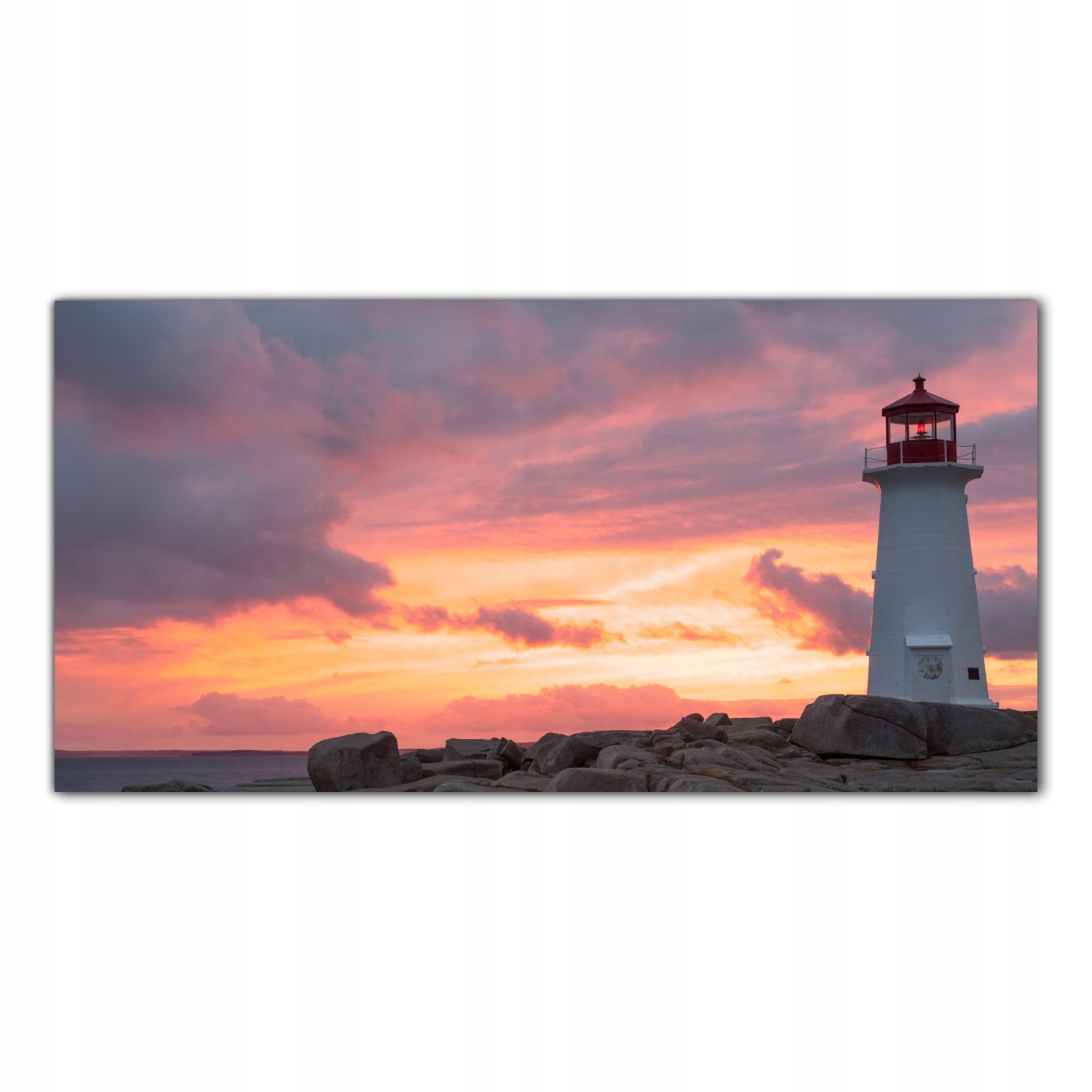 

Obraz na szkle Foto Latarnia Morska Morze 100x50