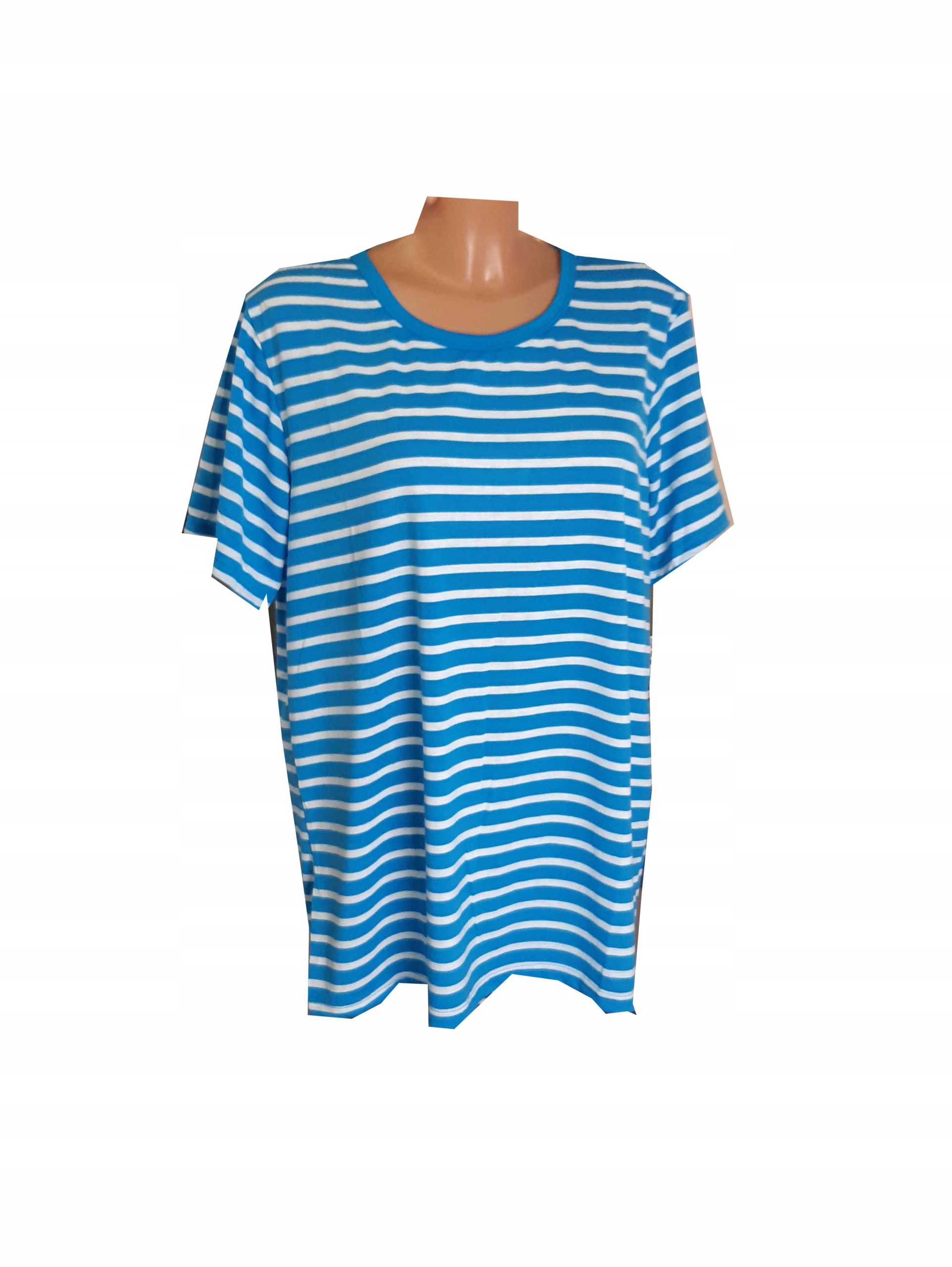 

Bluzka Koszulka kobieca kobieca paski XXXXL 4XL