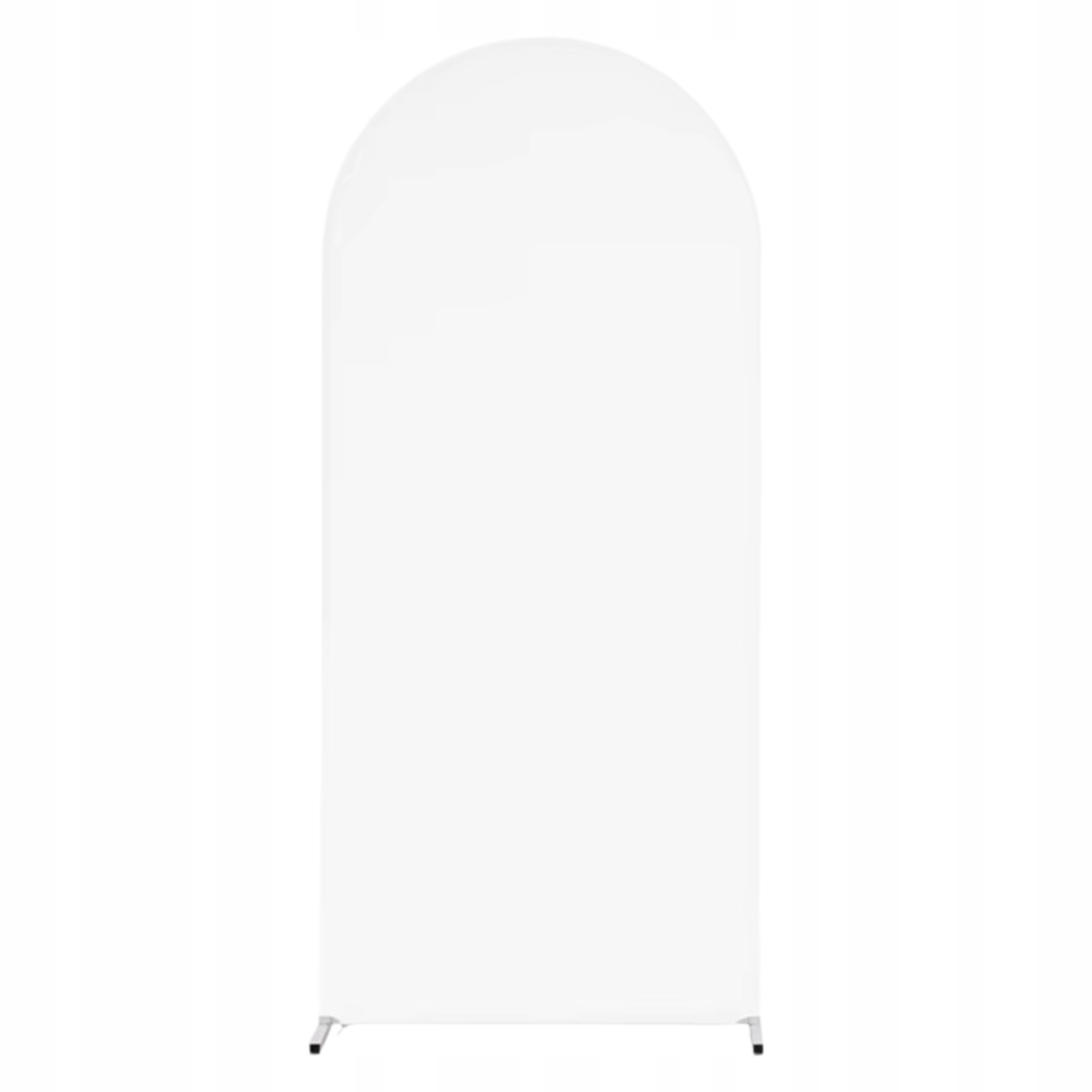 Biały pokrowiec na stelaż 220 × 120 cm RegMag – tło do dekoracji – Biały pokrowiec na stelaż RegMag PZK-04 – gładkie, eleganc