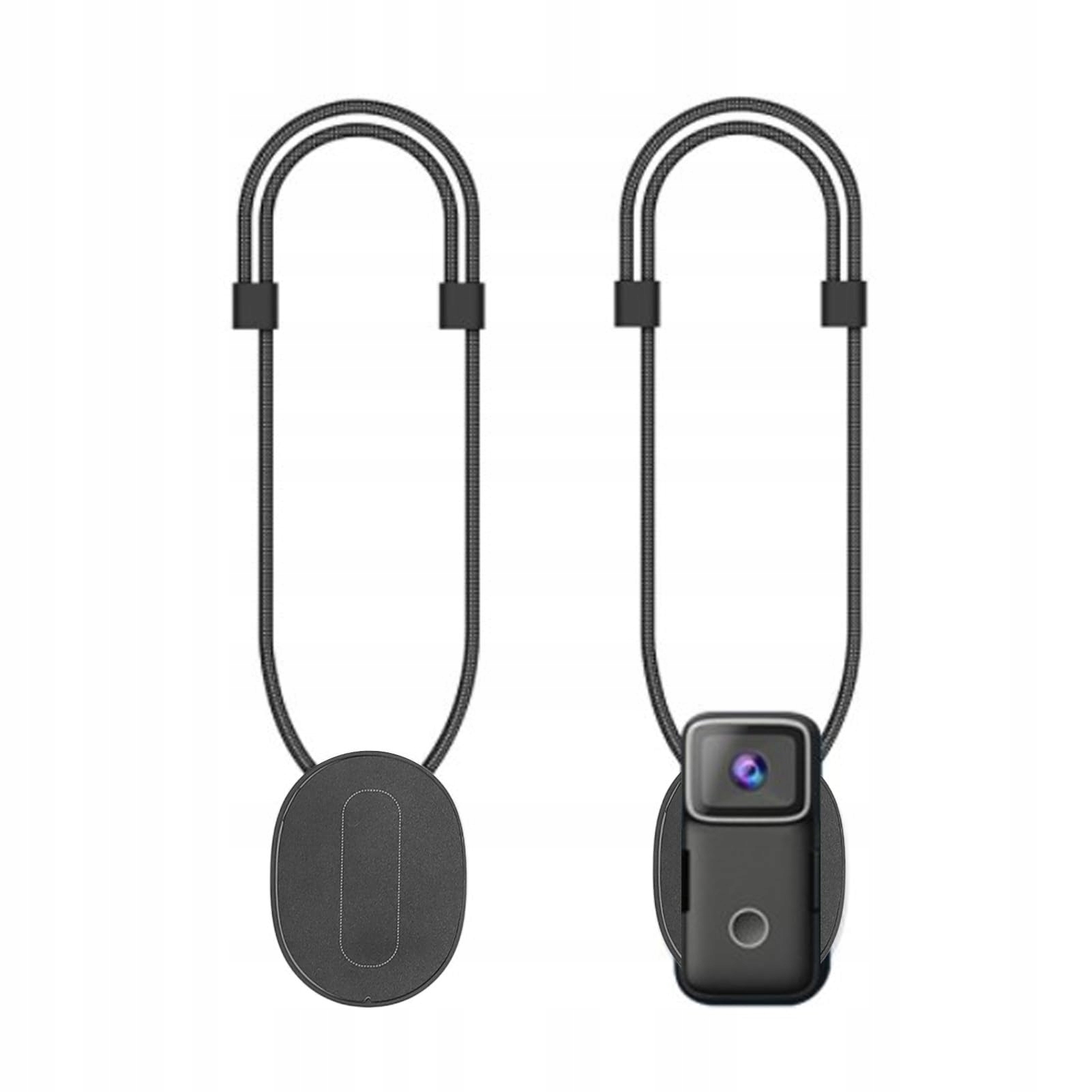 Uchwyt Magnetyczny Na Szyję Do Kamery Body Cam 360 Stopni Czarny Elprico — miniatura 5
