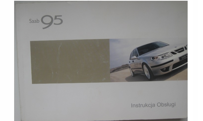 Saab 95 ys3e польське керівництво Saab 9-5 і 97-05