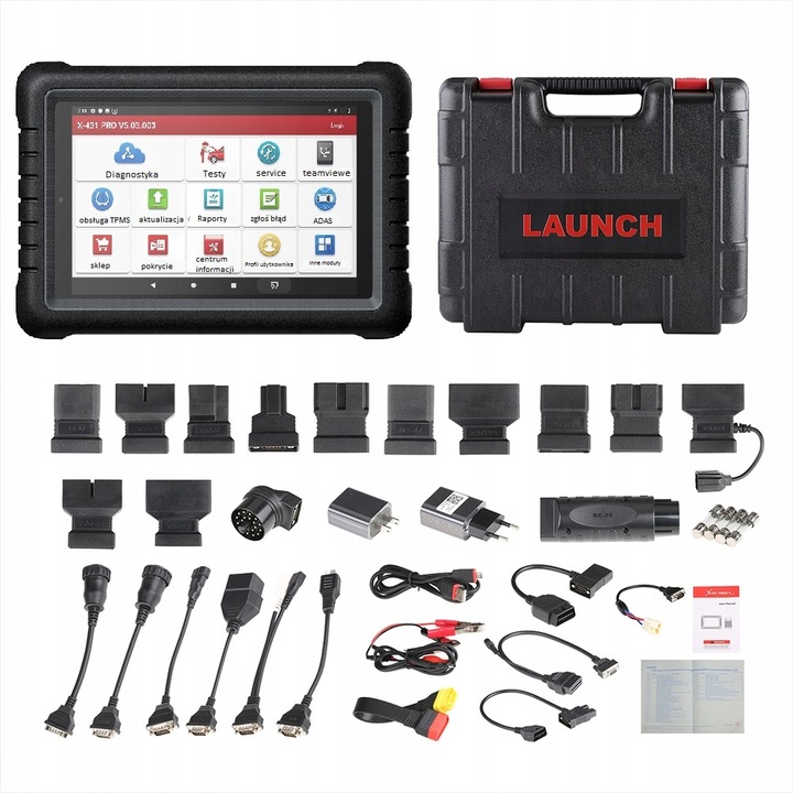 TESTER DIAGNOSTYCZNY LAUNCH X431 PROS V POLSKI
