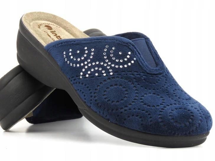 

Kapcie Damskie Inblu BJ-132 Z Gumką Ciapy Miękkie