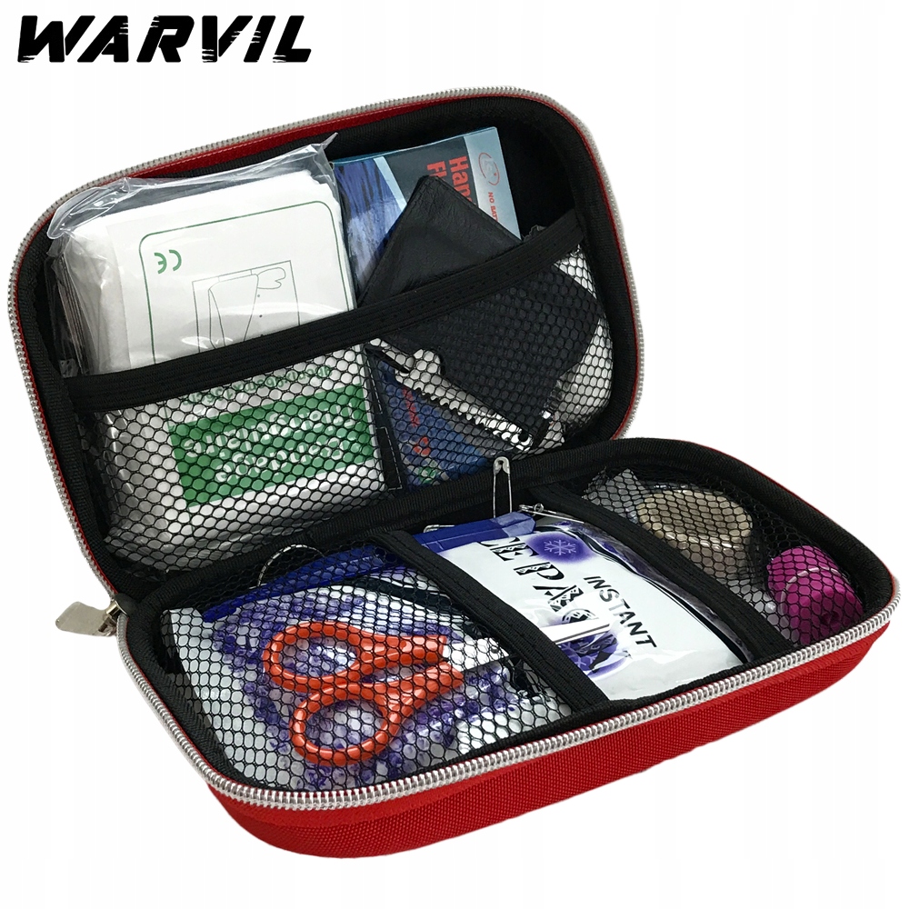 APTECZKA TURYSTYCZNA pierwszej pomocy Warvil Survival Samochodowa MAŁA Kod producenta 27af-598b6