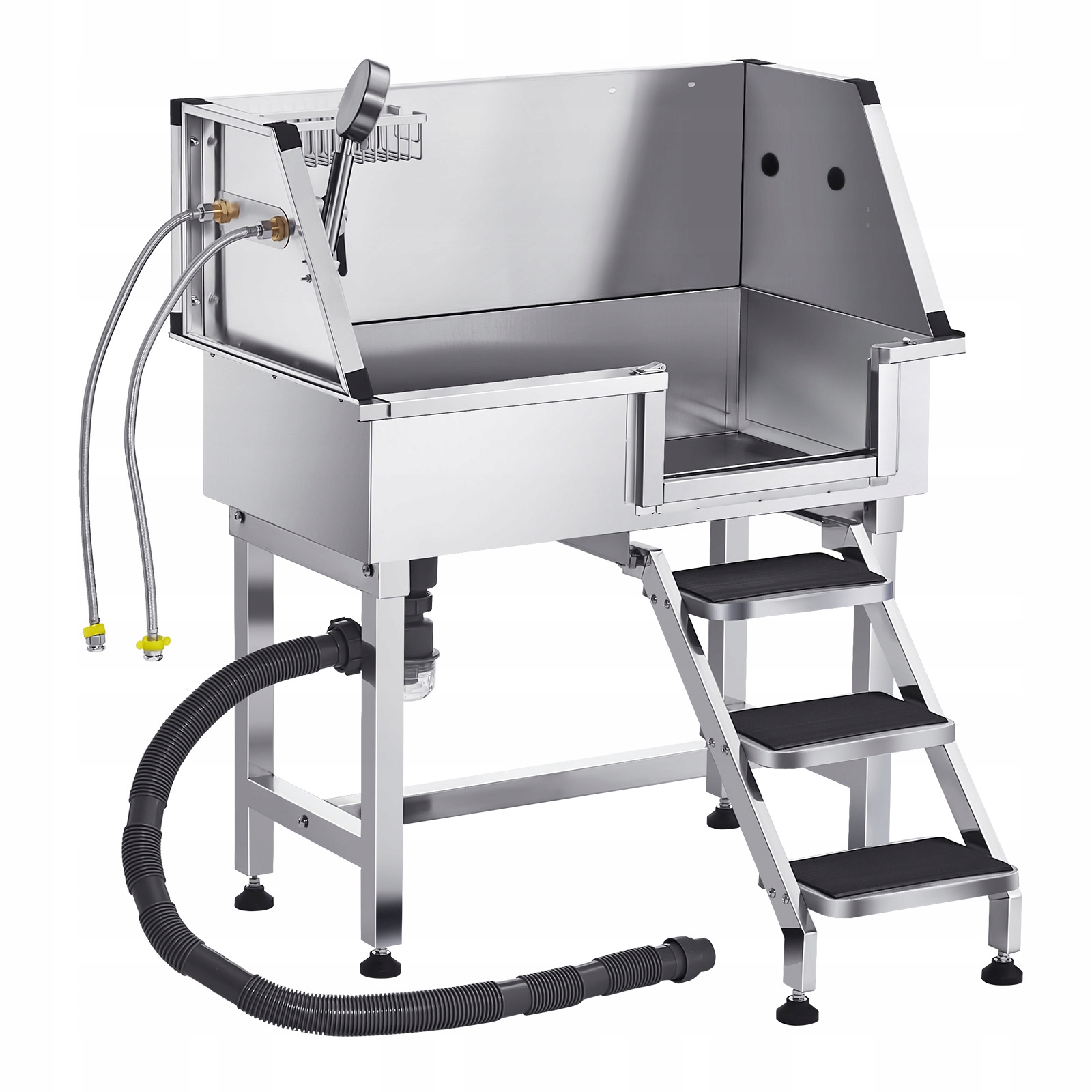 Levně SucceBuy Vana pro zvířata 87x48,8x102,5CM Vana pro psy pravé dveře