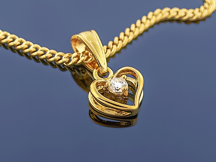 

Elegancka złota zawieszka 14k ! Jakość !