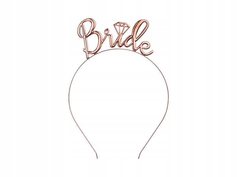 

Opaska Bride Na Wieczór Pańieński Rose Gold
