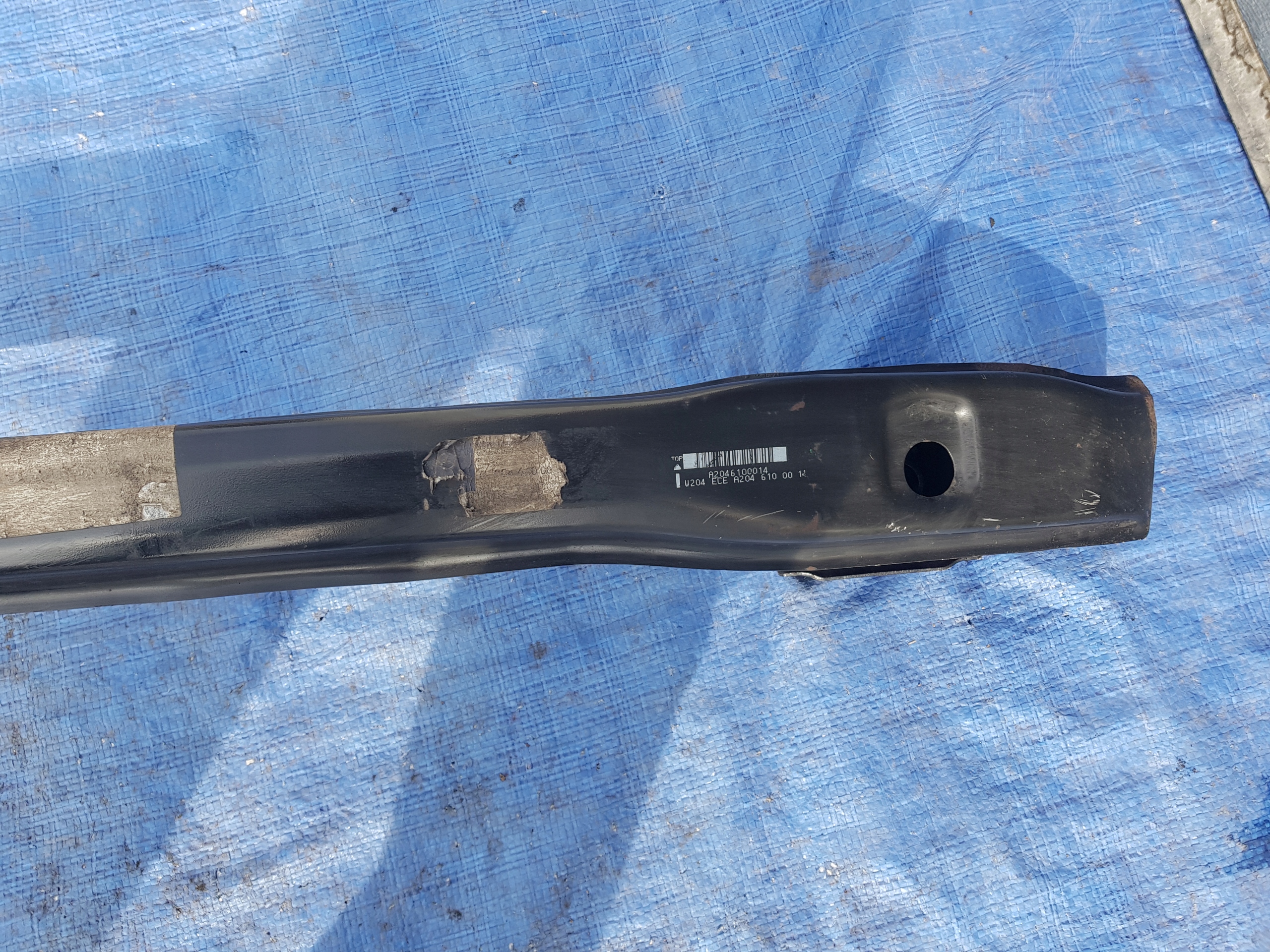 Traversa TRAVERSA paraurti posteriore MERCEDES W204 2046100014