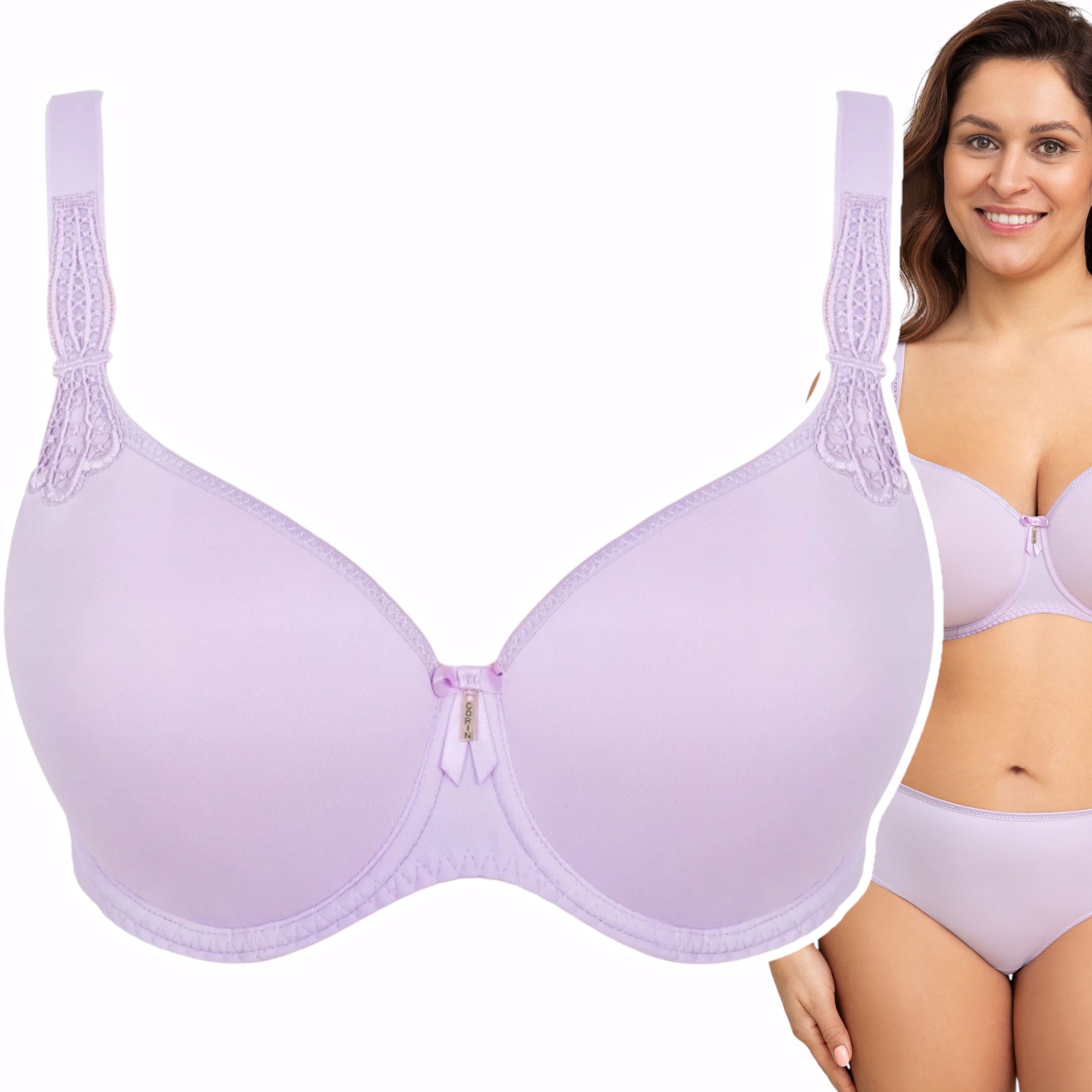 Podprsenka Corin Virginia 17871 B 85 fialová Polovyztužená Podprsenka