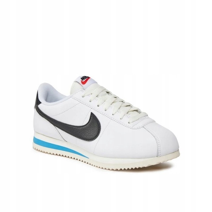 Boty Nike Cortez DN1791-100 sportovní kožené bílá černá velikost 40,5