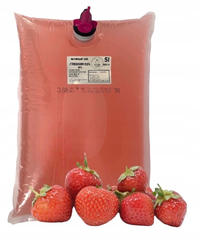 Šťáva z Jahody 100% 5 l (lisovaná, přírodní)