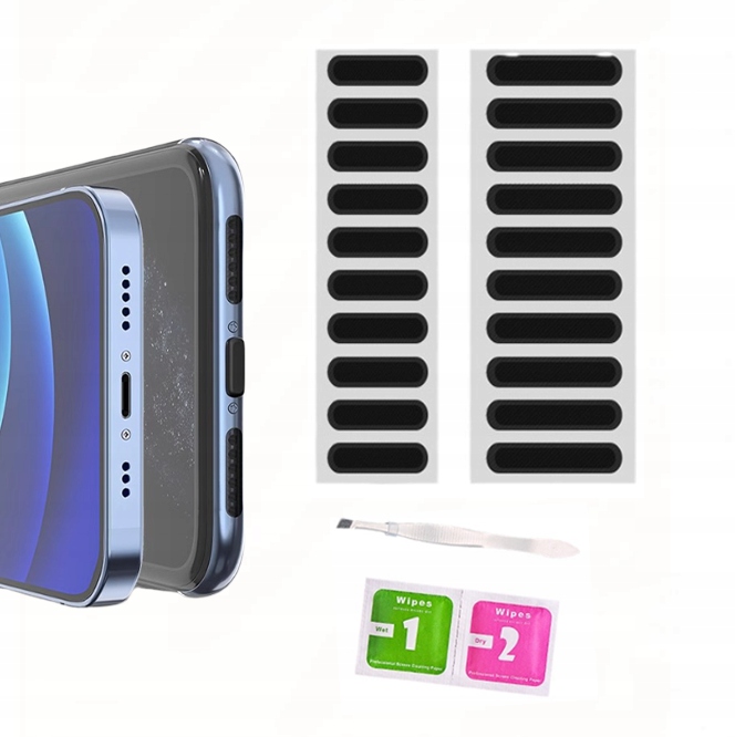 SIATKA FILTRUJĄCA NA GŁOŚNIK TELEFONU - 20 SZTUK