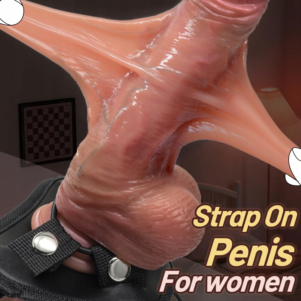 JPSCOR Realistyczny Dildo Silikonowy Z Przyssawką Dla Kobiet I Par — miniatura 4