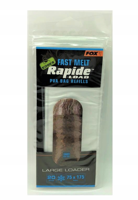 

Fox Rapide Pva Fast Melt Large 75x175mm 20szt.