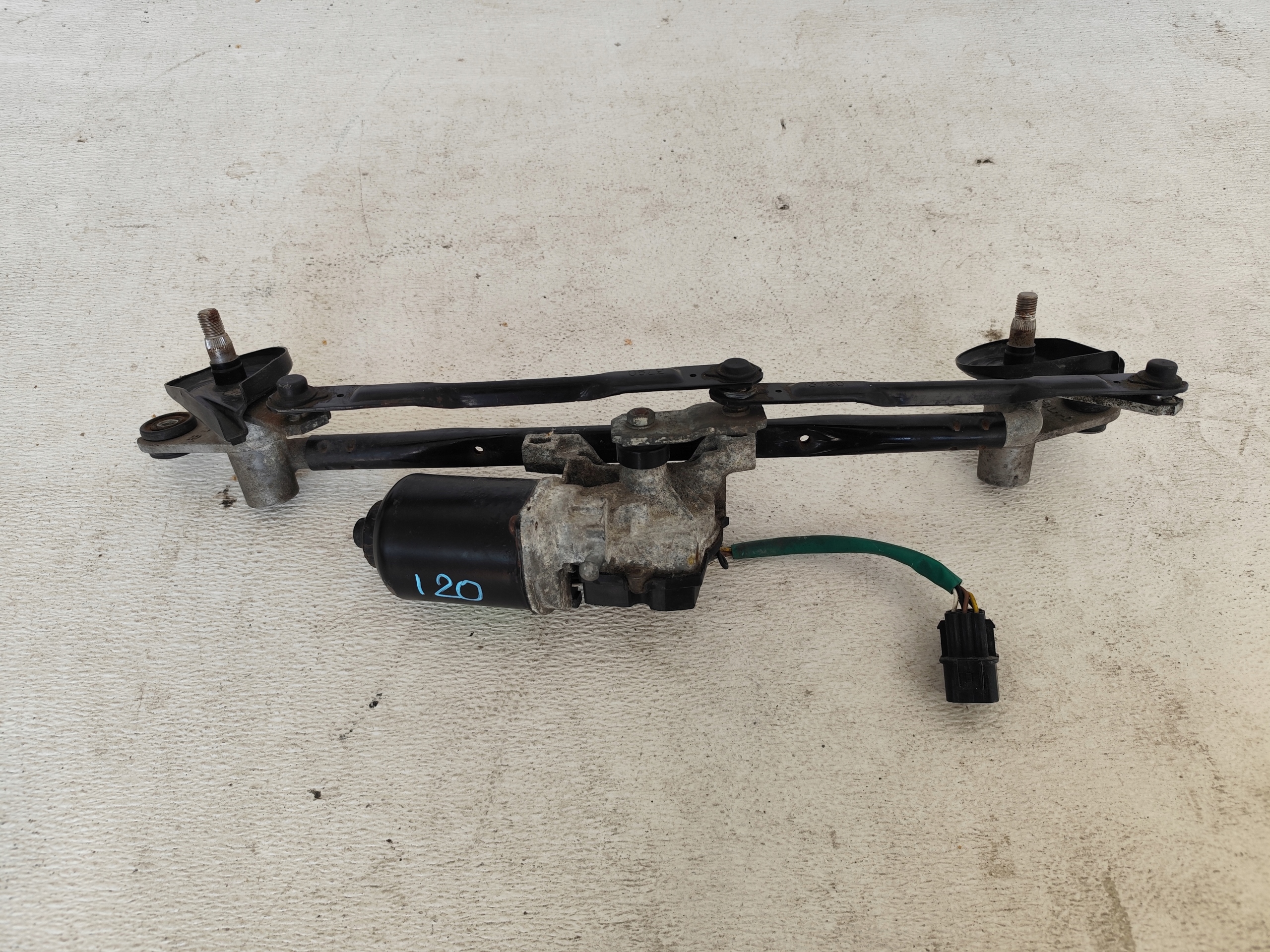HYUNDAI I20 2009 MACHANIZM mini motor of wipers front
