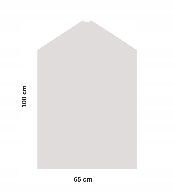 Worki Folia na ubrania Pokrowiec 65/100 skos PE Marka inny