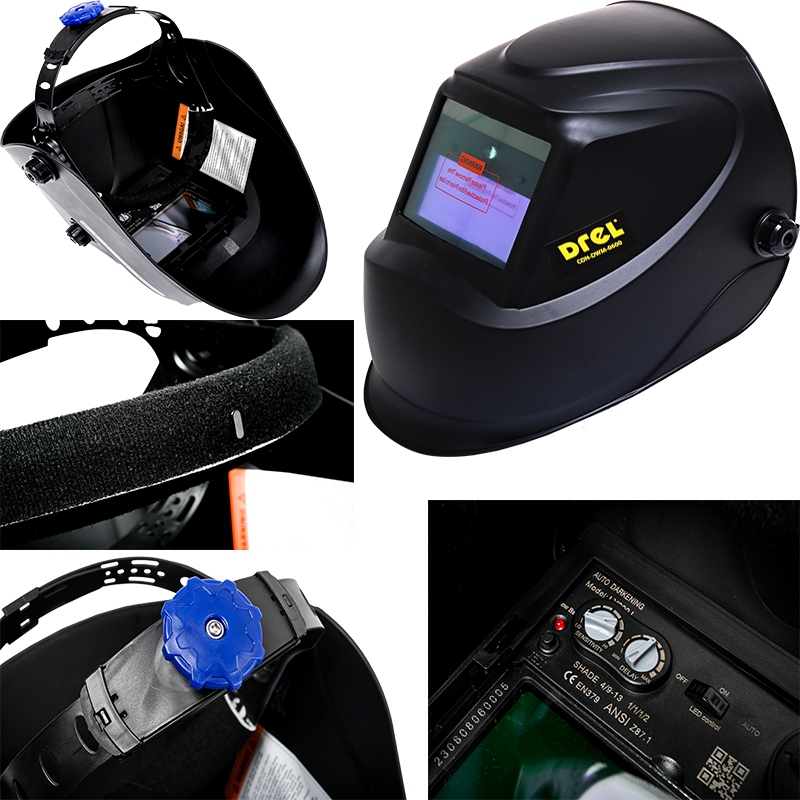 Samostmívací Svářečská Maska S Automatickou Svařovací Přilbou