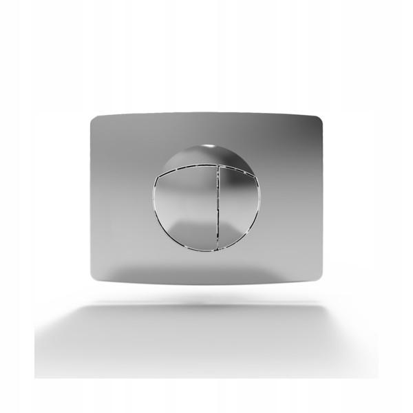 SANIT PRZYCISK DO TOALETY SPŁUKUJĄCY V701 STELAŻ PODTYNKOWY BIAŁY