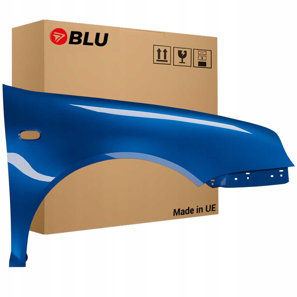 Blu Blatník Vw Golf IV 4 LW5Y pravý modrý 97-06 přední pozink