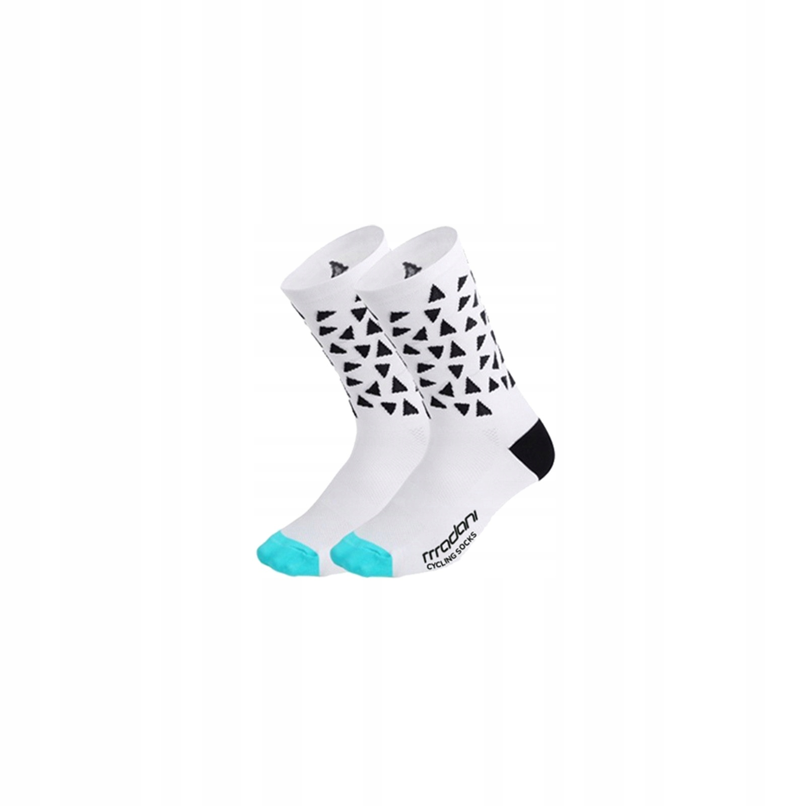 

Madani:skarpety rowerowe Unisex, r.36-46 białe