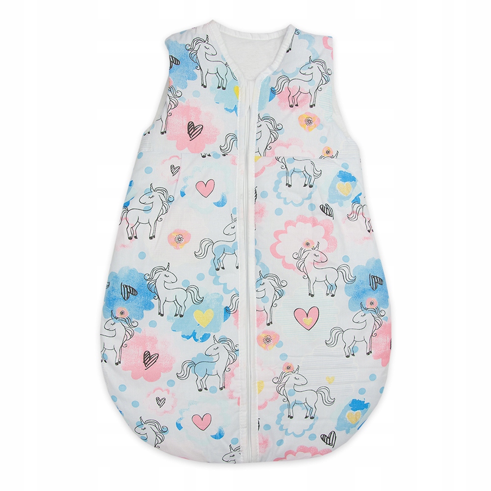 ŚPIWOREK NIEMOWLĘCY DO SPANIA 68-74 RÓŻNE WZORY! Rękaw bez rękawów