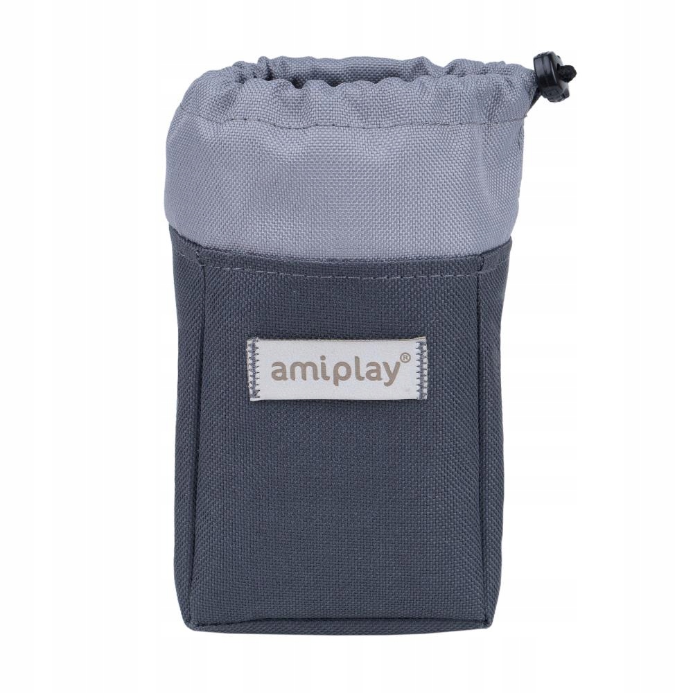 

Amiplay Samba torebka na przysmaki szara