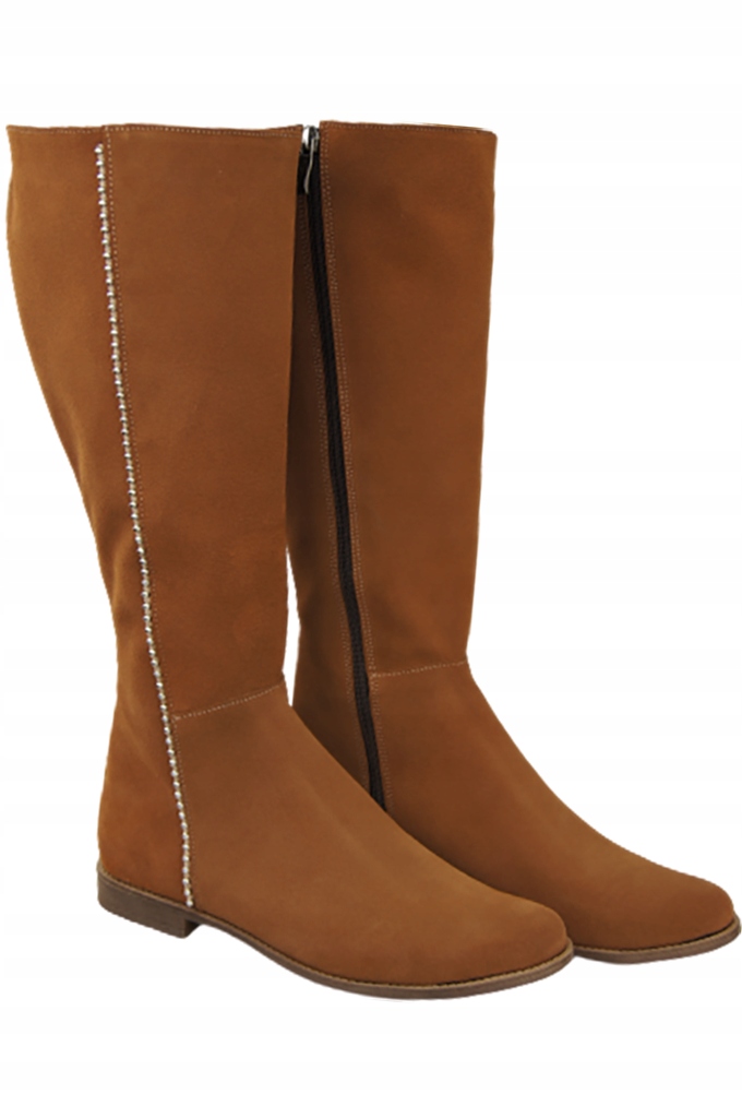 Kozaki Damskie skóra naturalna 153 ElitaBut Płeć kobieta