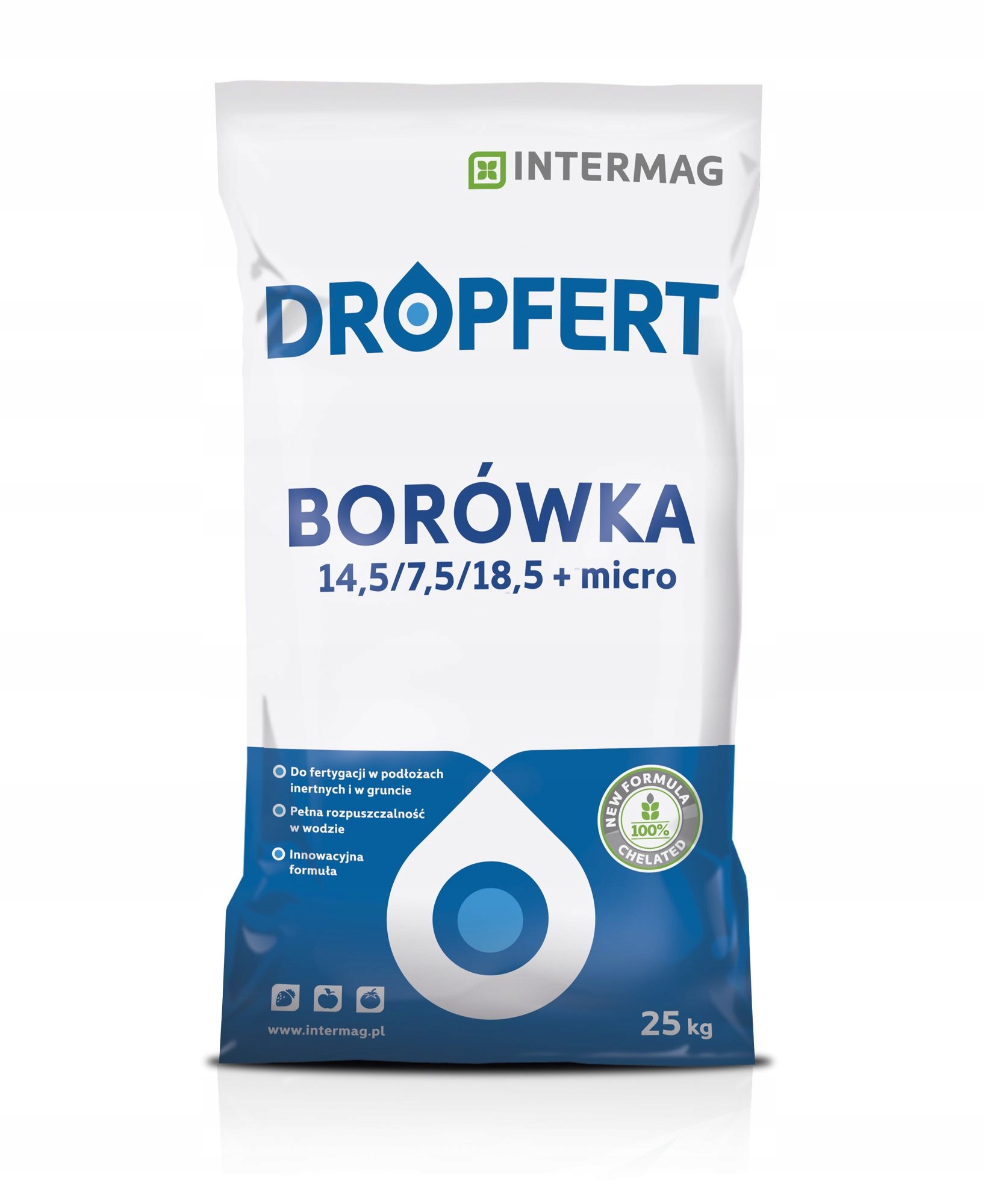 

Dropfert Borówka 25kg Nawóz do Fertygacjii Borówek