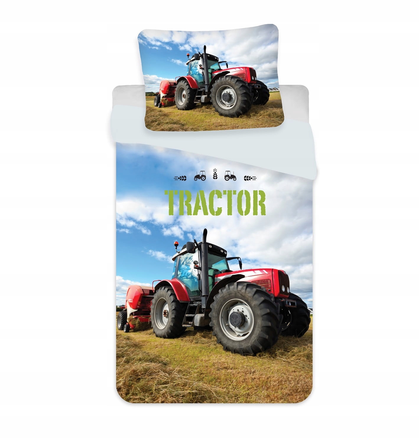 

Pościel dziecięca Traktor 100x135 cm niemowlęca