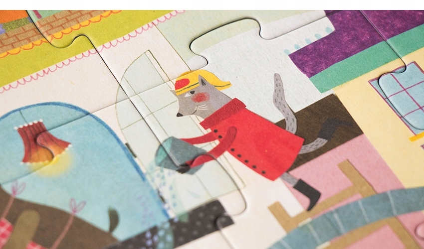 AB49 Puzzle Londji chcę być strażakiem strażak 36 Wiek dziecka 3 lata +