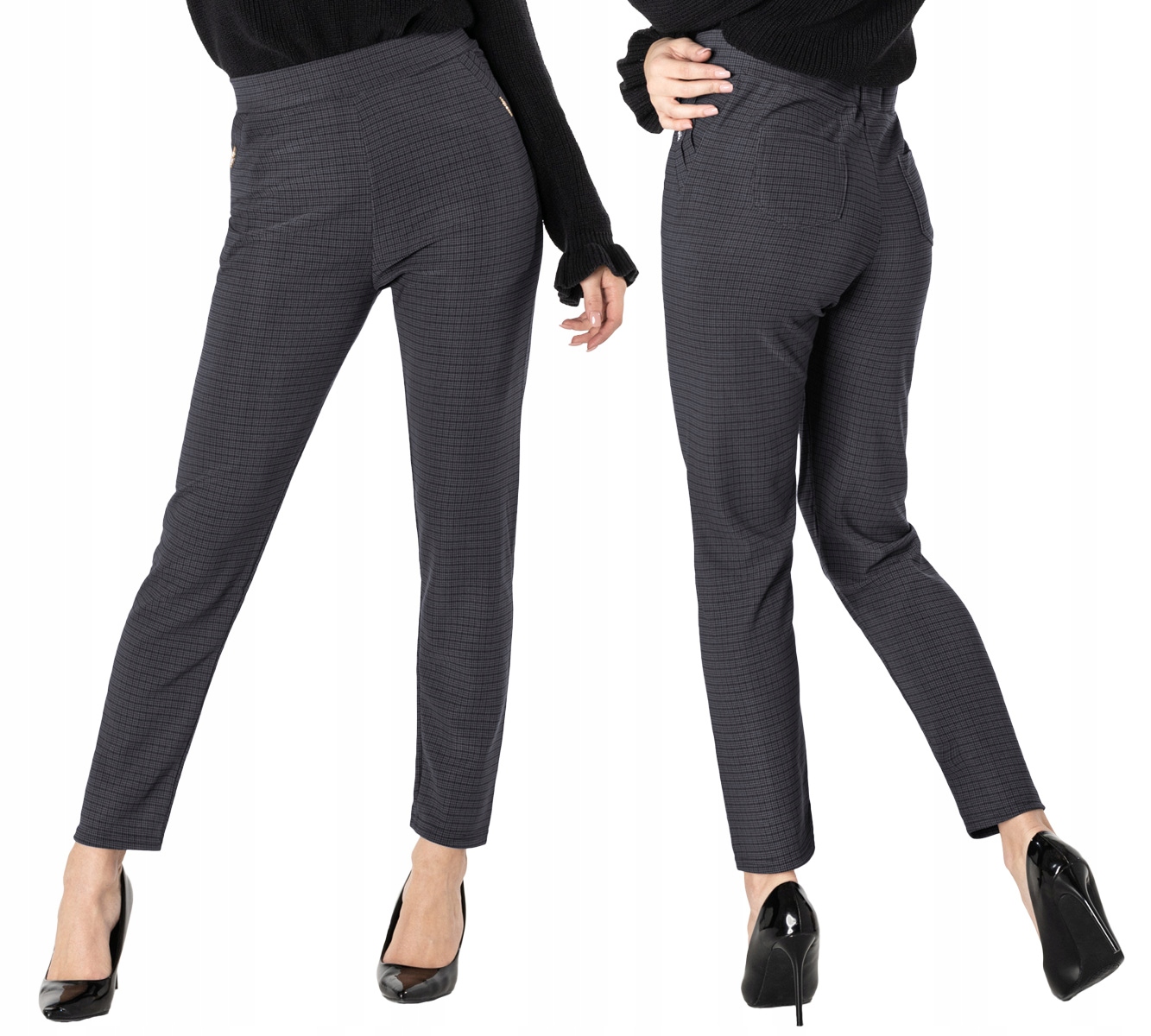 

Eleganckie Spodnie Cygaretki Damskie 202116-04 4XL