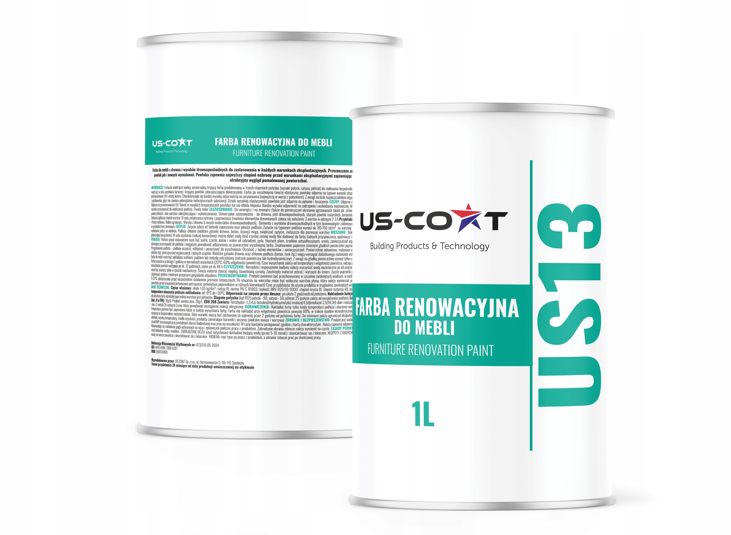 Farba Na Kuchynský Nábytok Fronty Skriniek Na Dosky 16 Farieb Lesk 2x1L