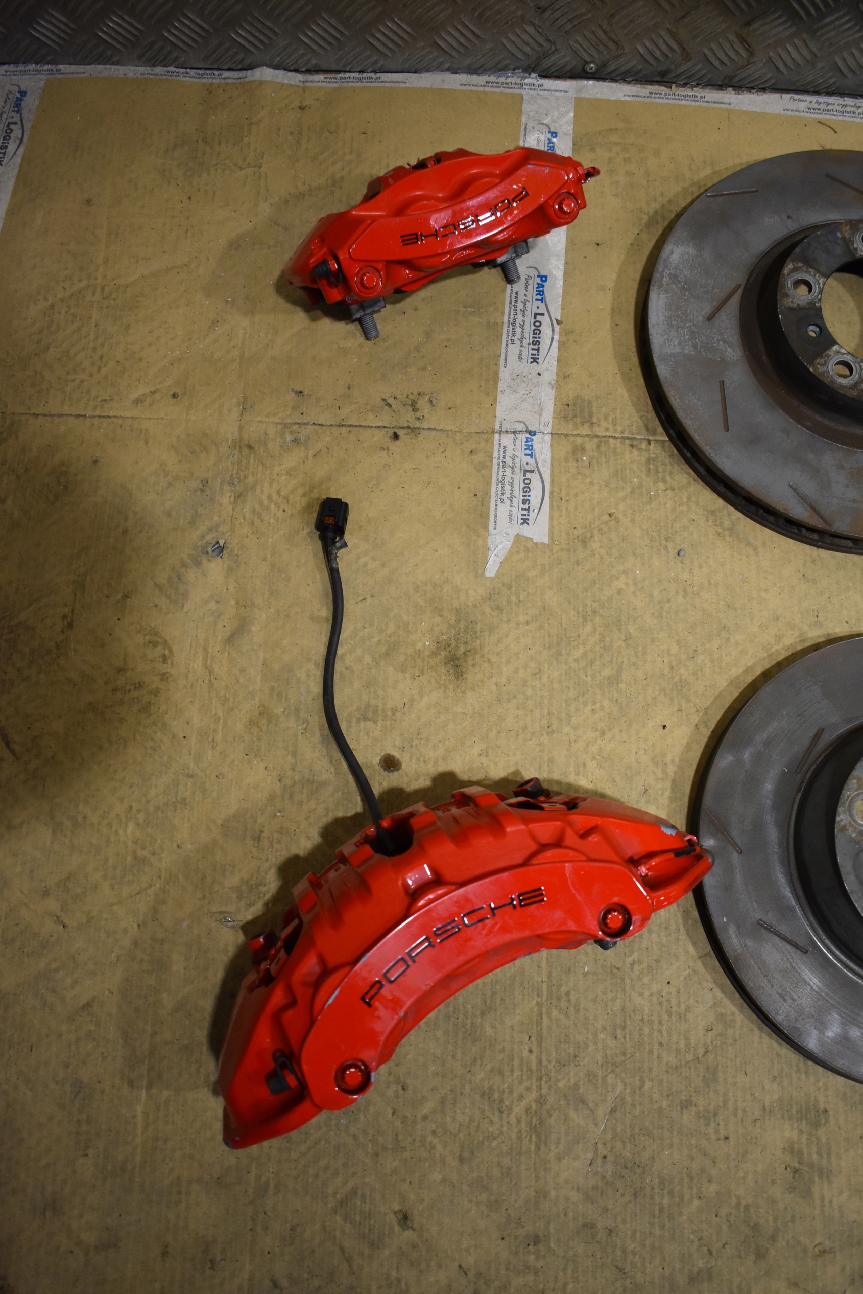 IDEALNE calipers discs KPL. PORSCHE PANAMERA 971 1
