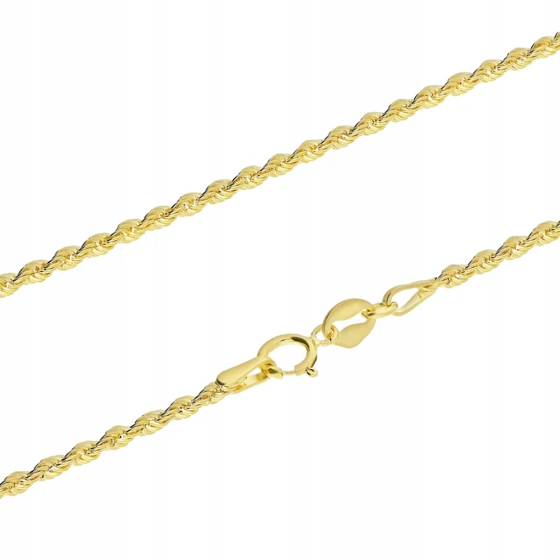 Řetízek ze zlata 585, originální pletený model unisex 2.45g R50 dárek