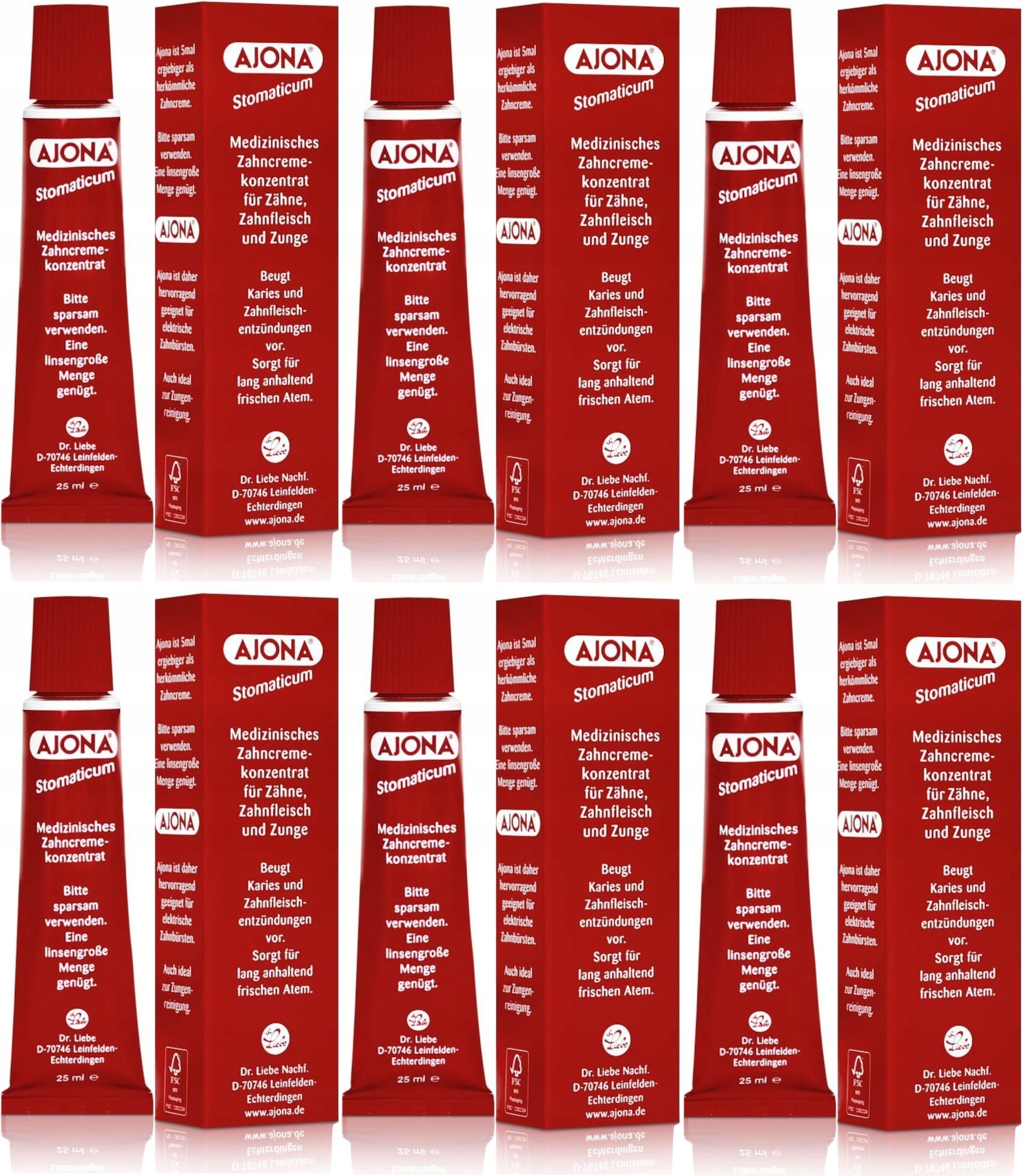 

Ajona Pasta do Zębów Koncentrat Medyczny 6x25ml De