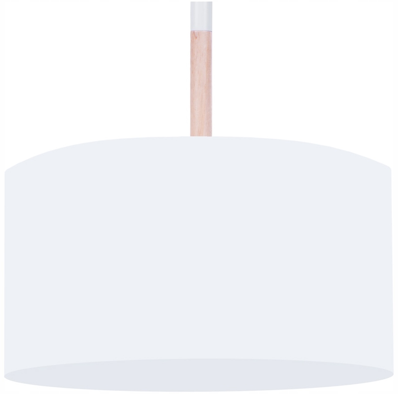 

Lampa Żyrandol Sufitowa Wisząca Ø39 H44 cm Drewno
