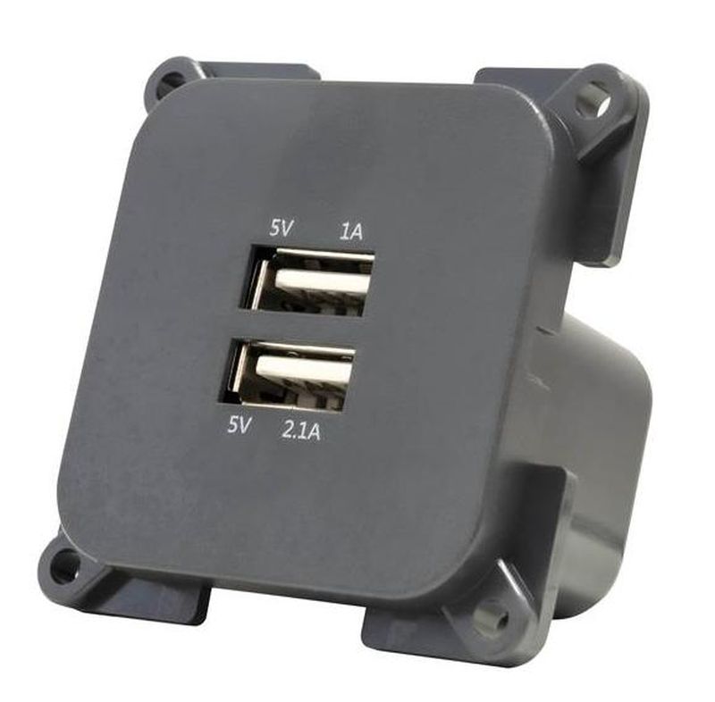 HA4102650 - Подвійний роз'єм для кемпера USB 3.1 A-Haba