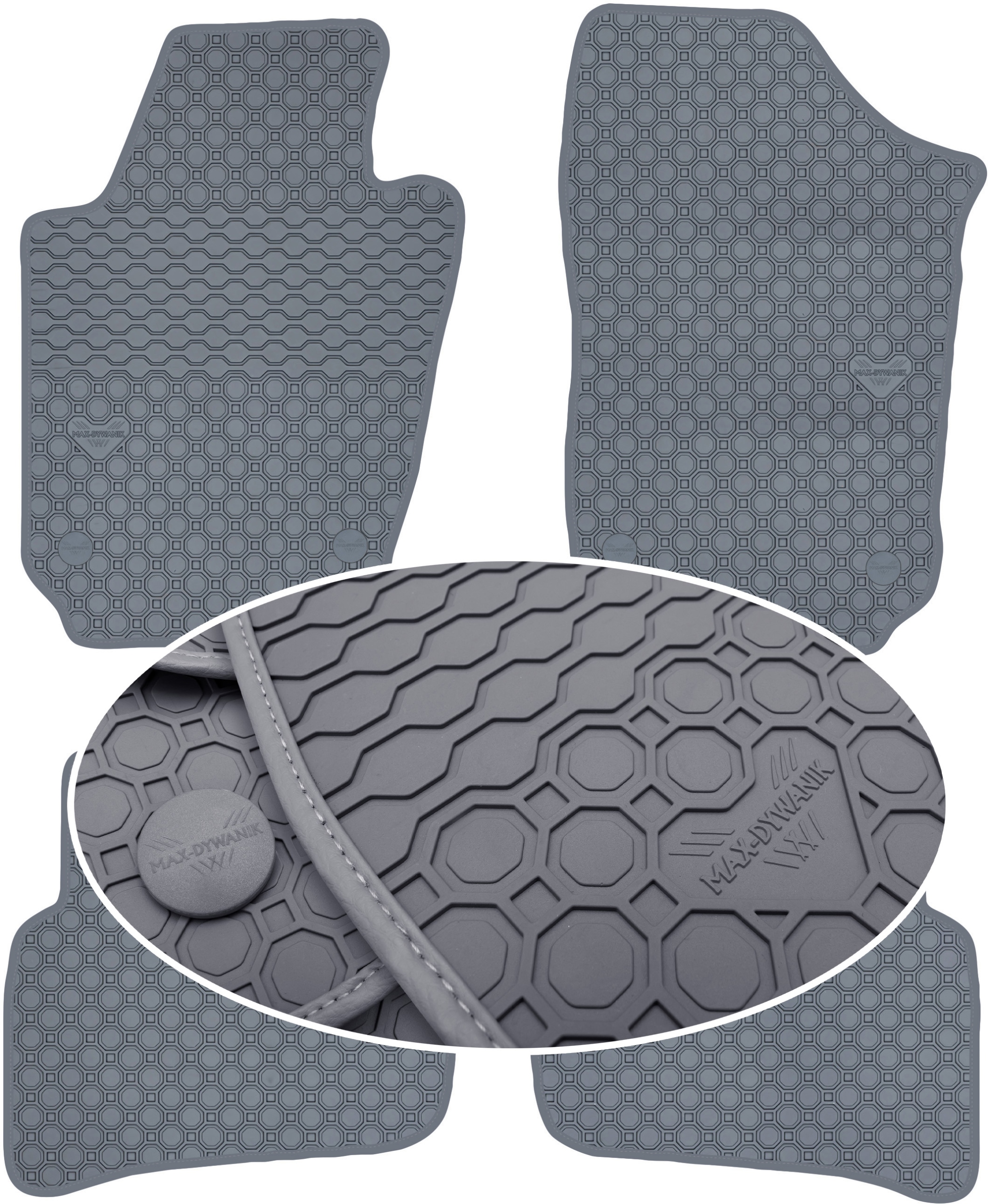 Škoda Fabia III 2014 Koberce Sivé