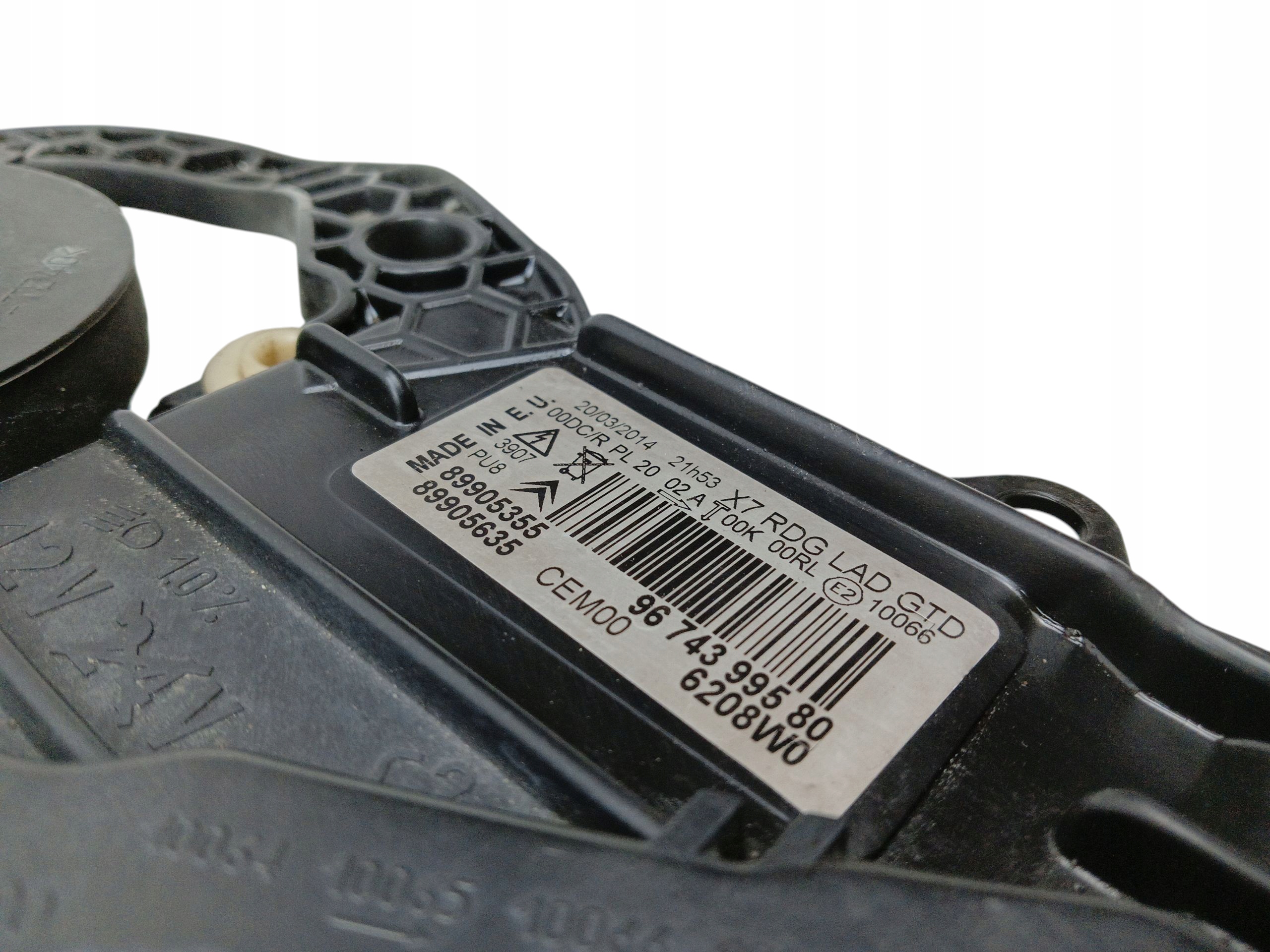 light REFLEKTOR left front XENON CITROEN C5 III LIFT (12-17) 9674399580 EU