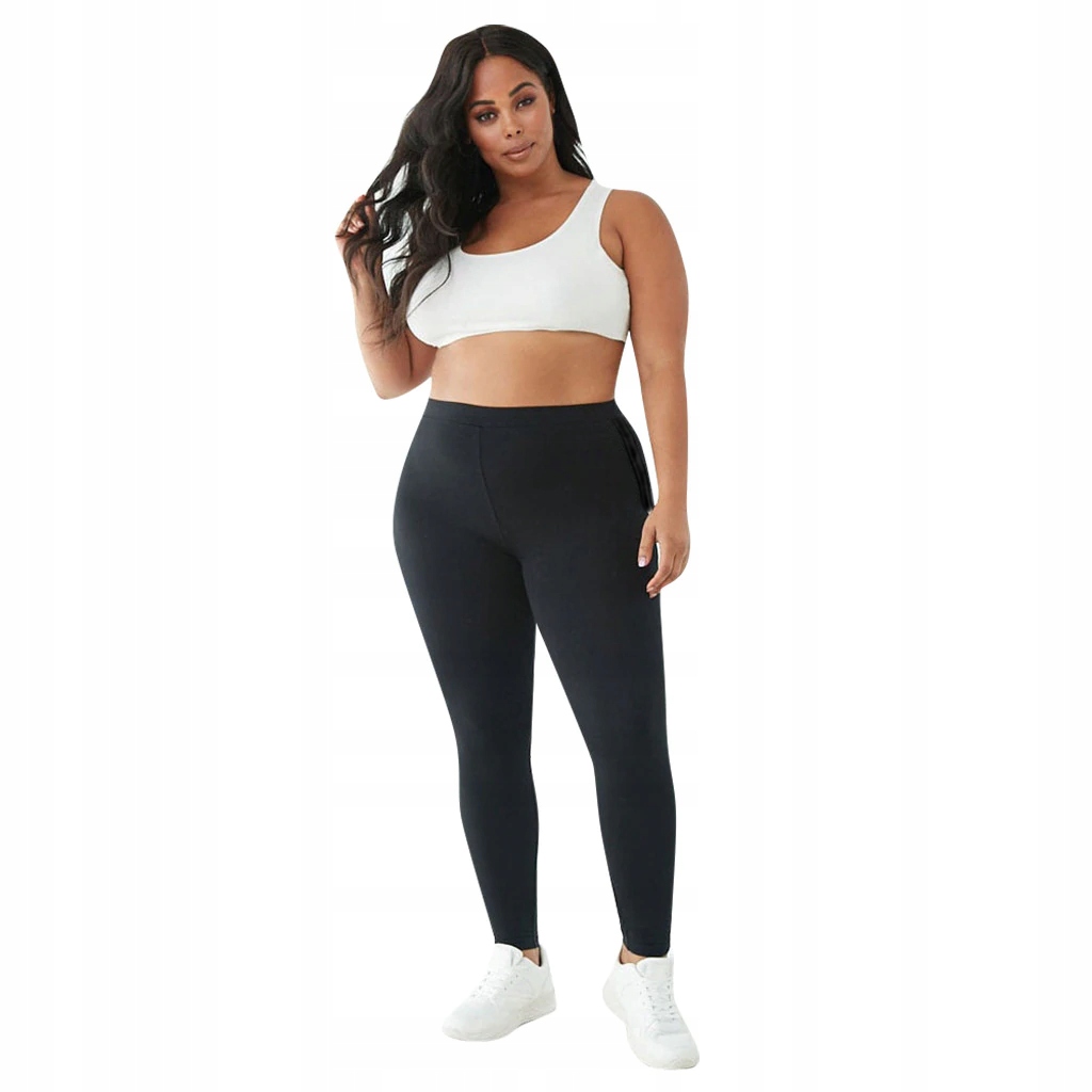 

Damskie Legginsy- bambusowe, długie Czarne 5 XL