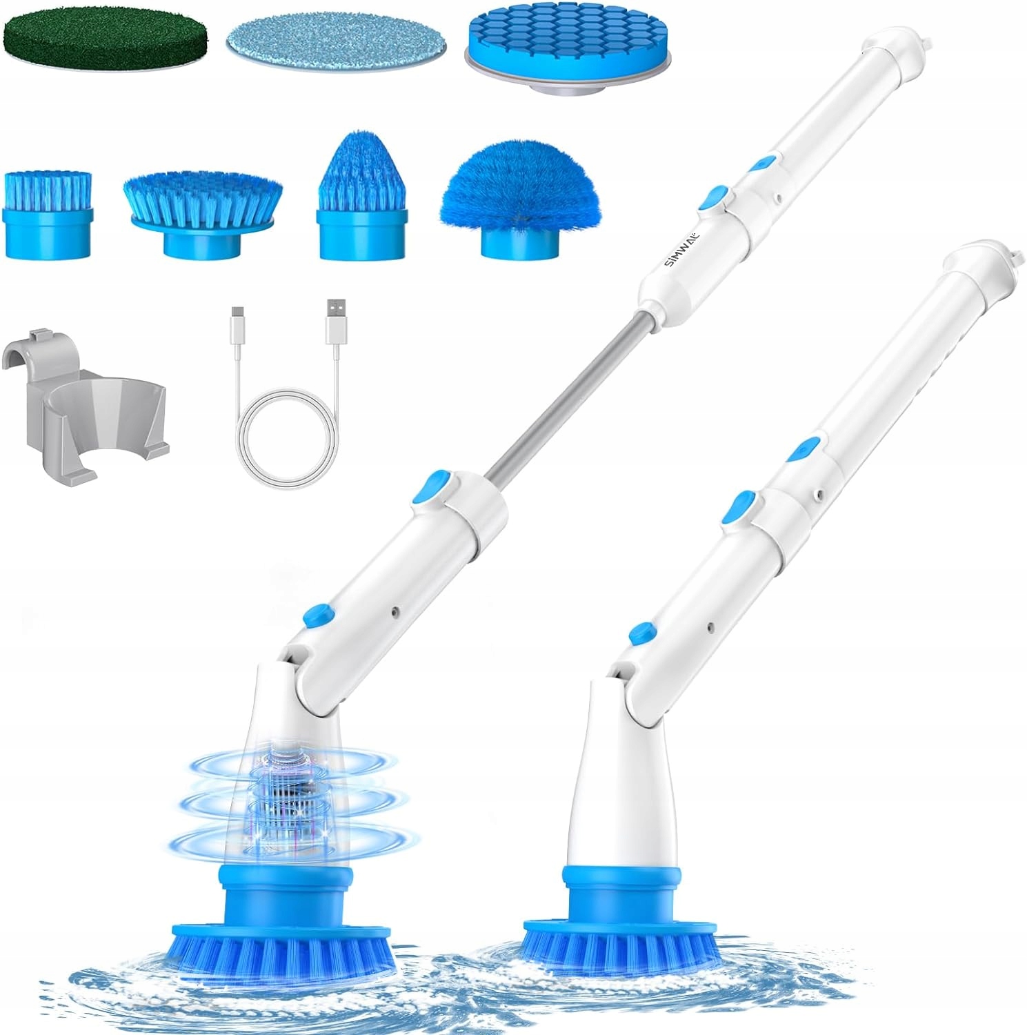 Levně Elektrická spinningová myčka Simwal SC01