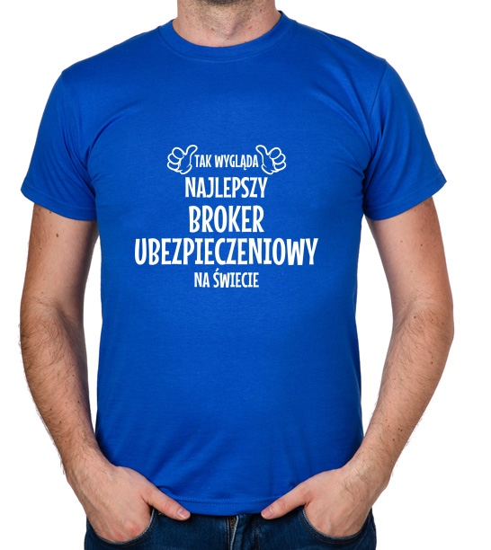 

koszulka Najlepszy Broker Ubezpieczeniowy prezent