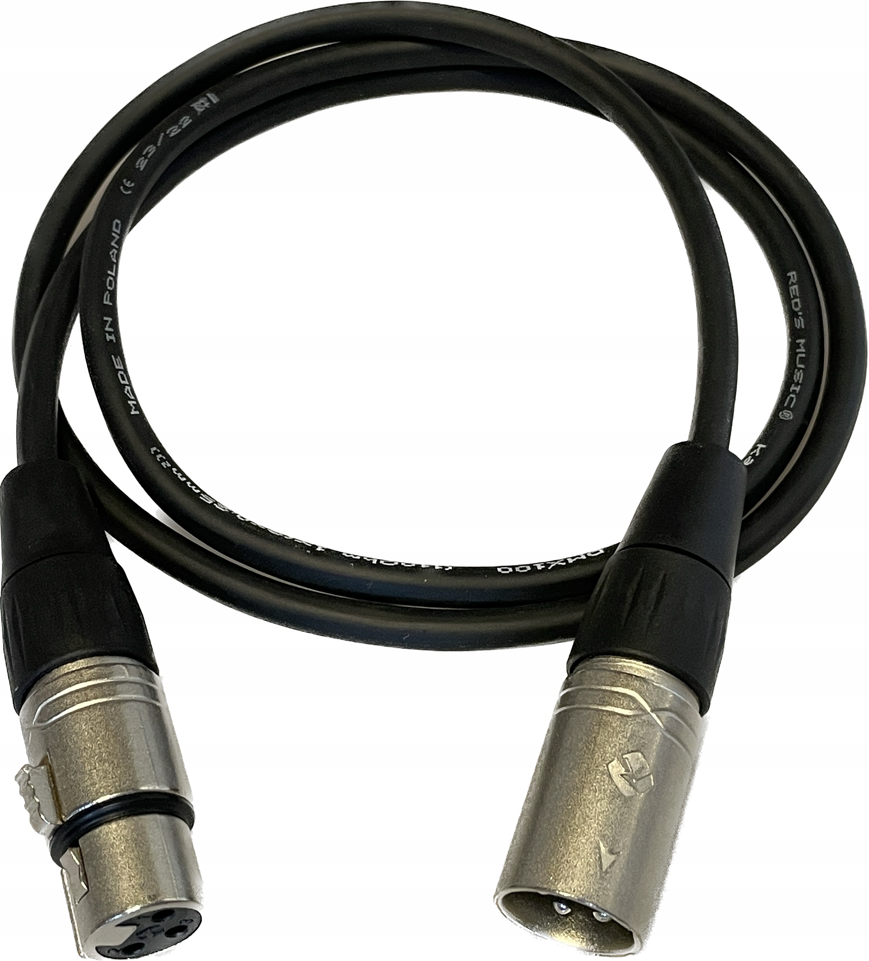 

Kabel przewód DMX 110ohm 0,5m Max Sound